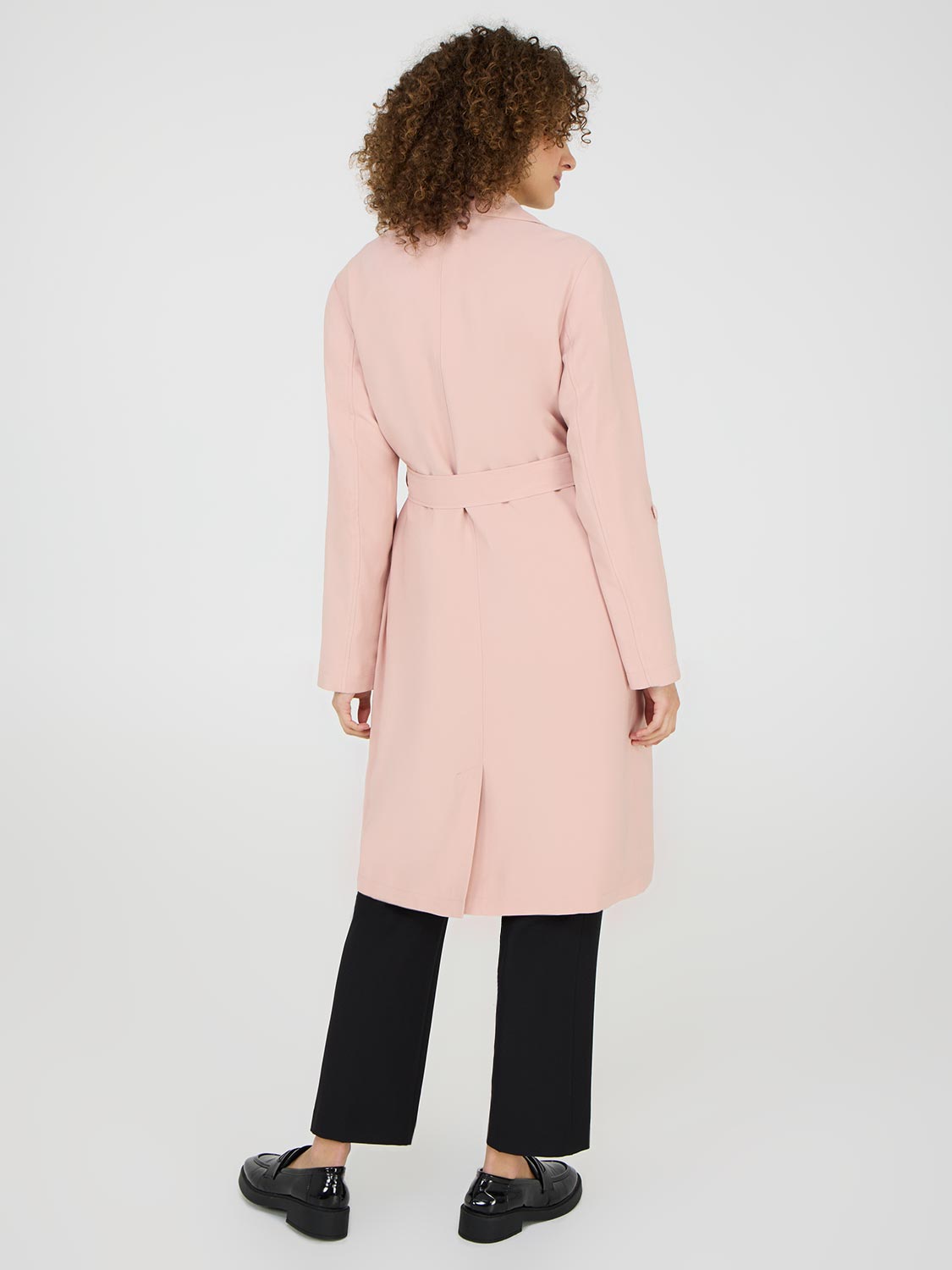 Twill Trench Coat