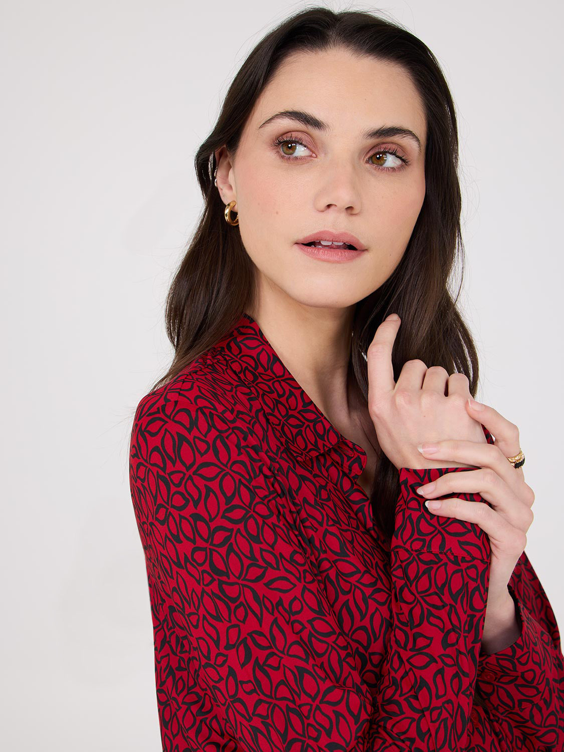 Printed Classic Blouse