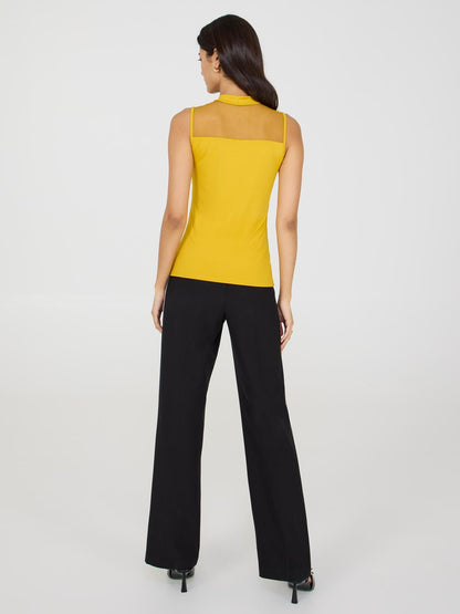 Double Layer Mesh Yoke Top