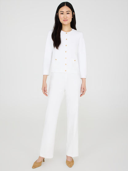 Straight Leg Pull-On Pants