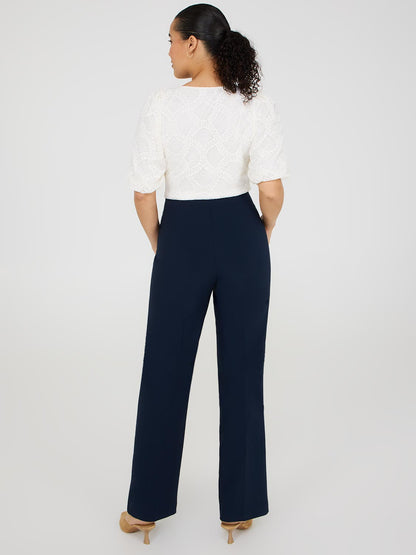 Straight Leg Pull-On Pants