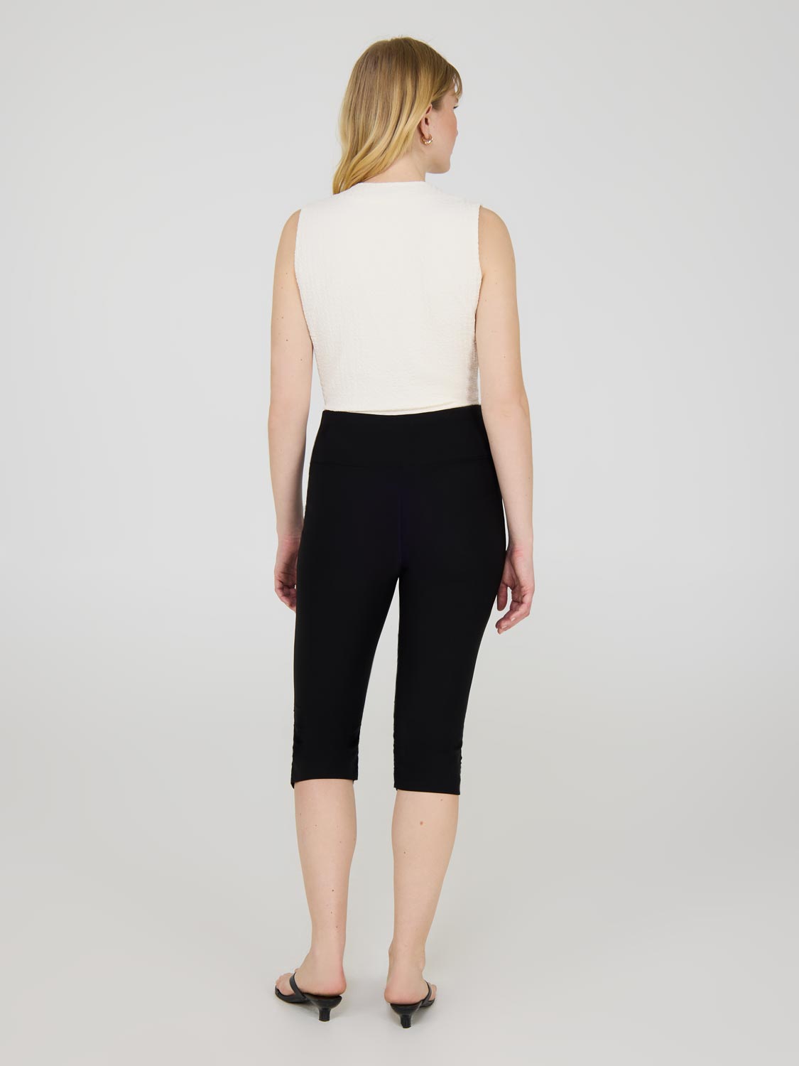 Ruched Capri Pants