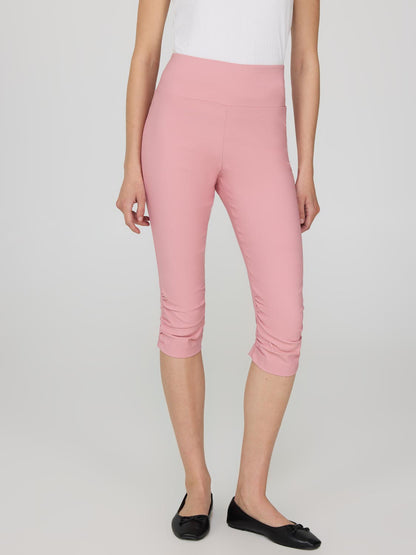 Ruched Capri Pants