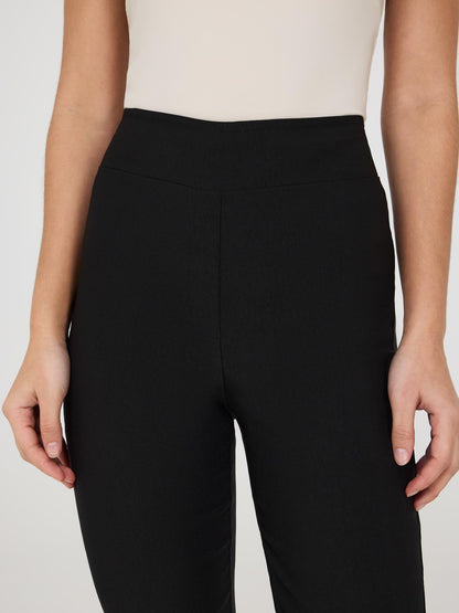 Capri Pants With Slit Hem