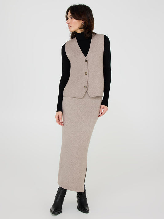 Sweater Knit Pencil Skirt