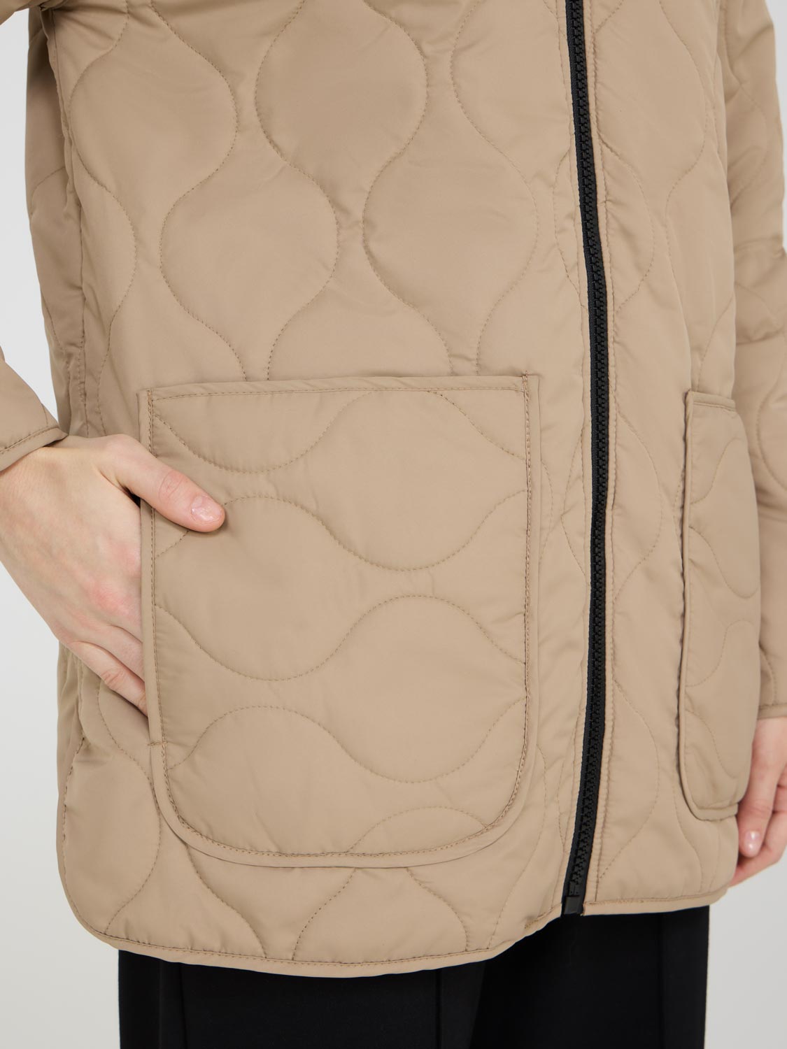 Quilt Jacket With Hood