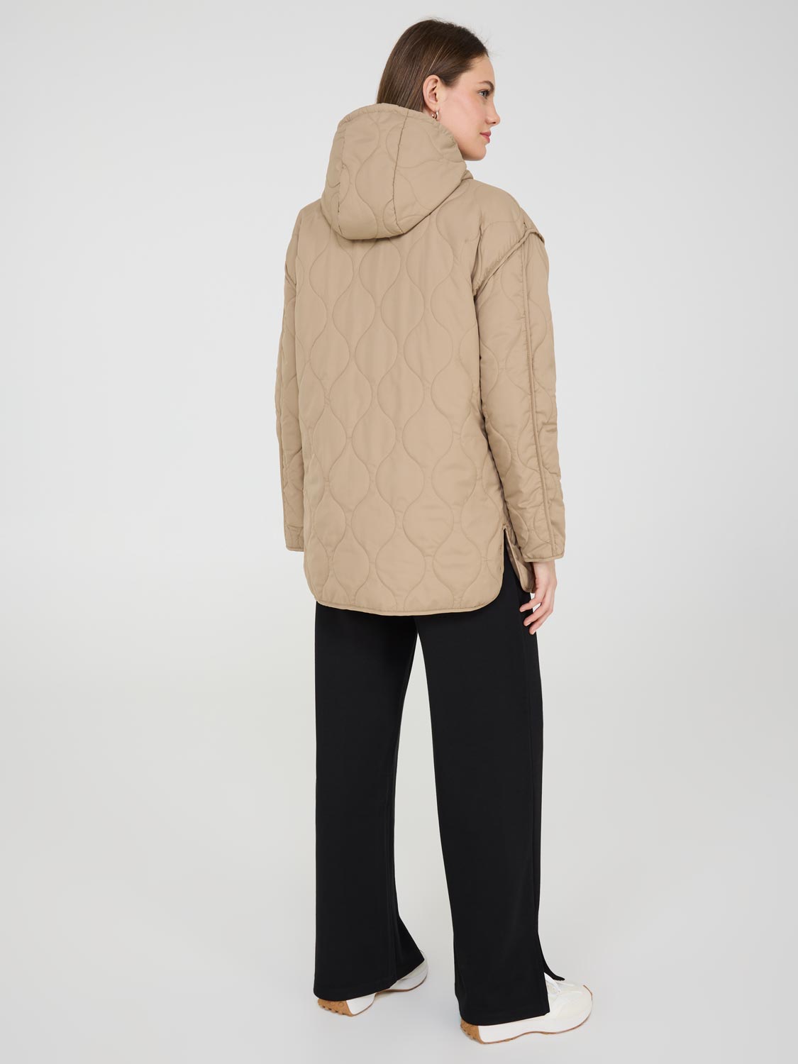 Quilt Jacket With Hood