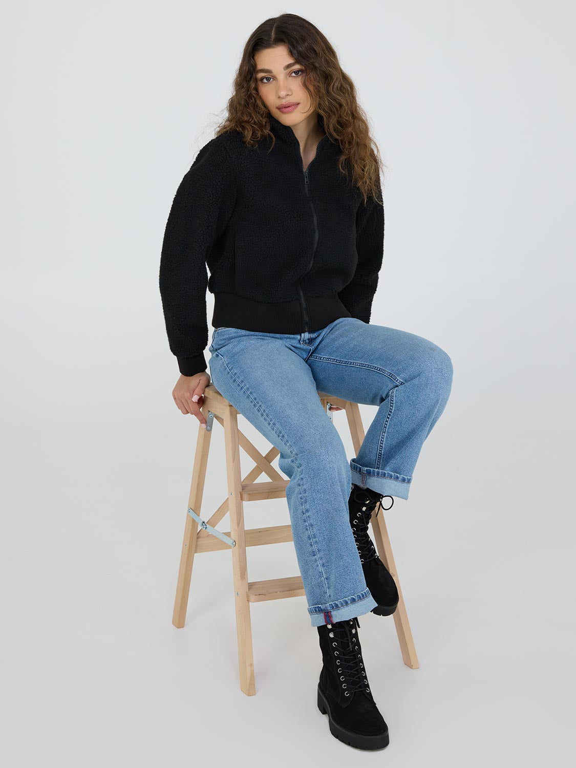 Sherpa Bomber Jacket