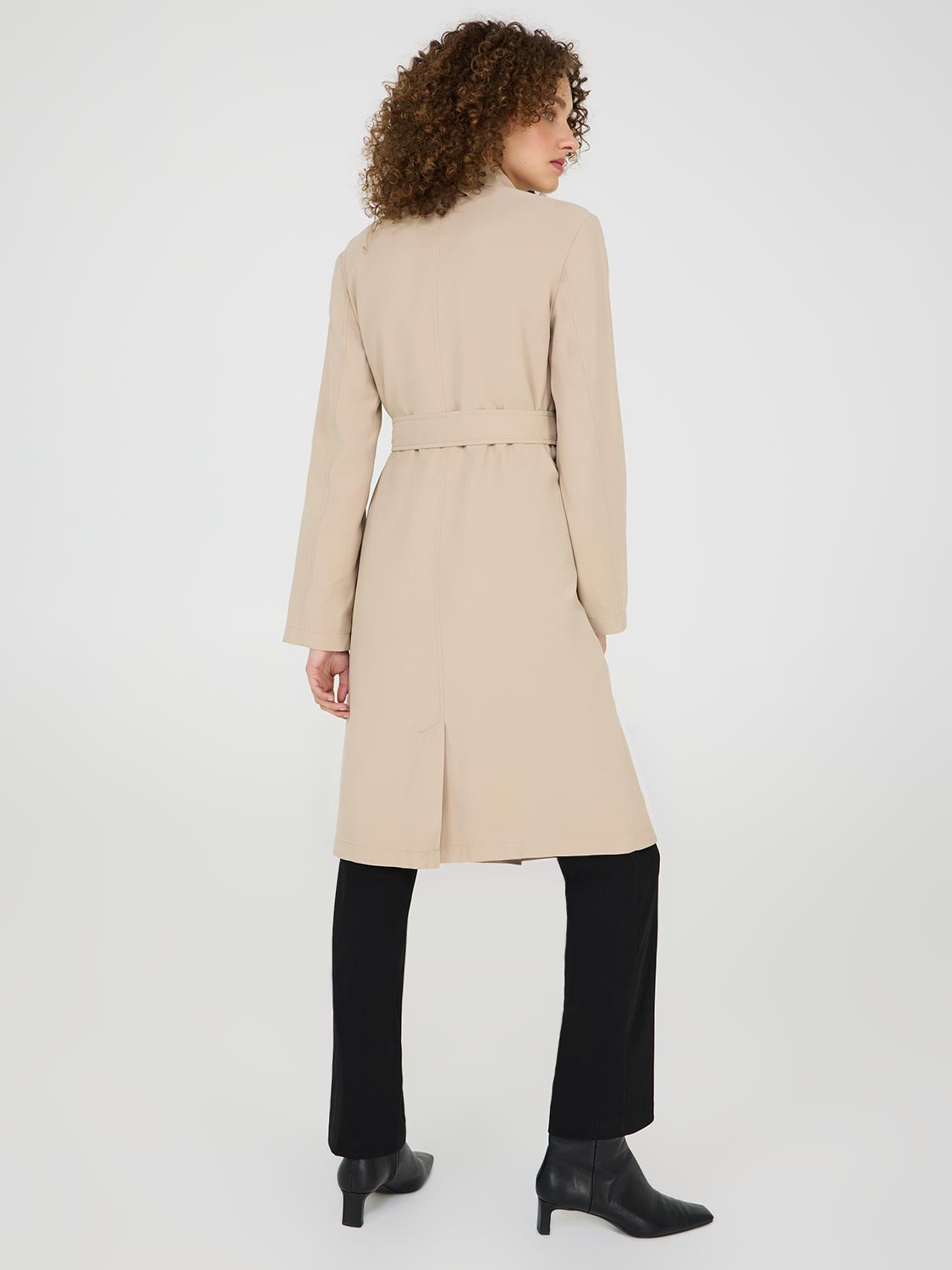 Twill Trench Coat