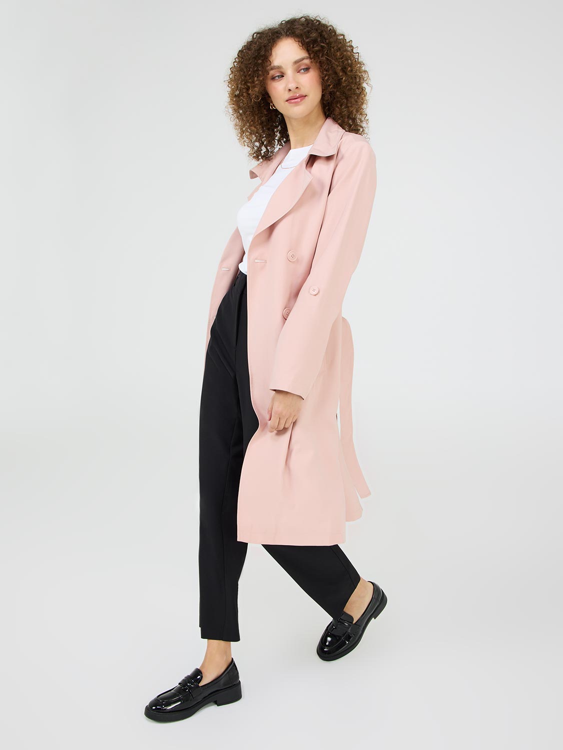 Twill Trench Coat