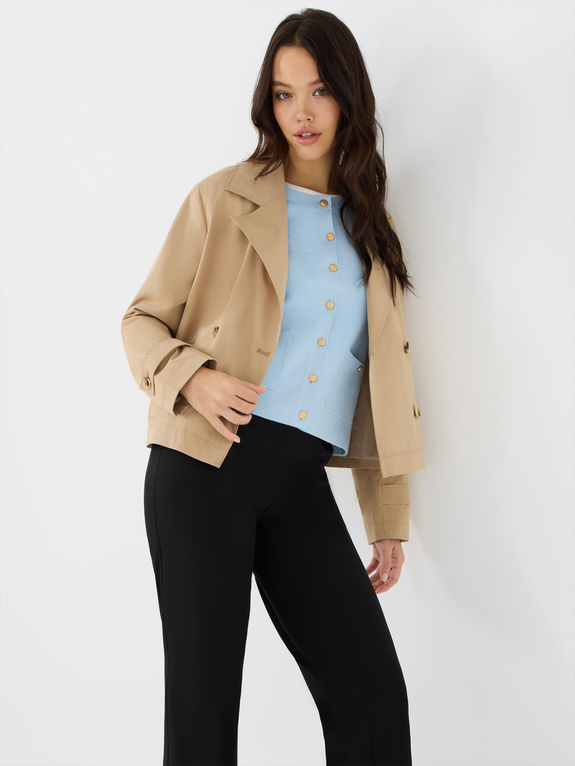 Waisted Trench Coat