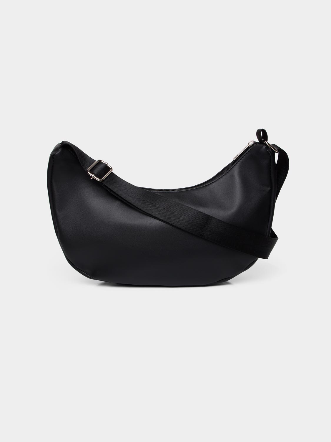 Faux Leather Saddle Bag
