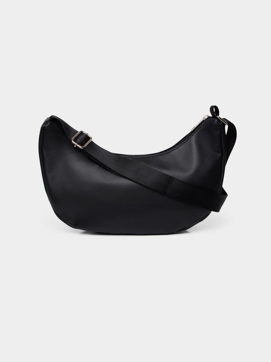 Faux Leather Saddle Bag