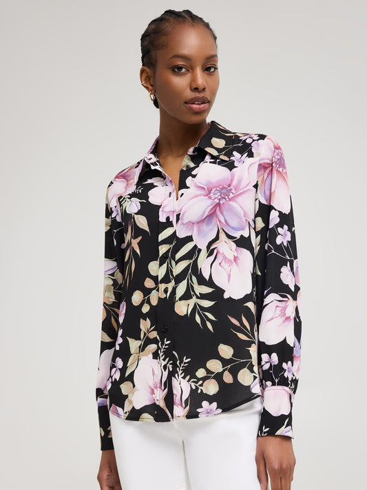 Floral Chiffon Blouse
