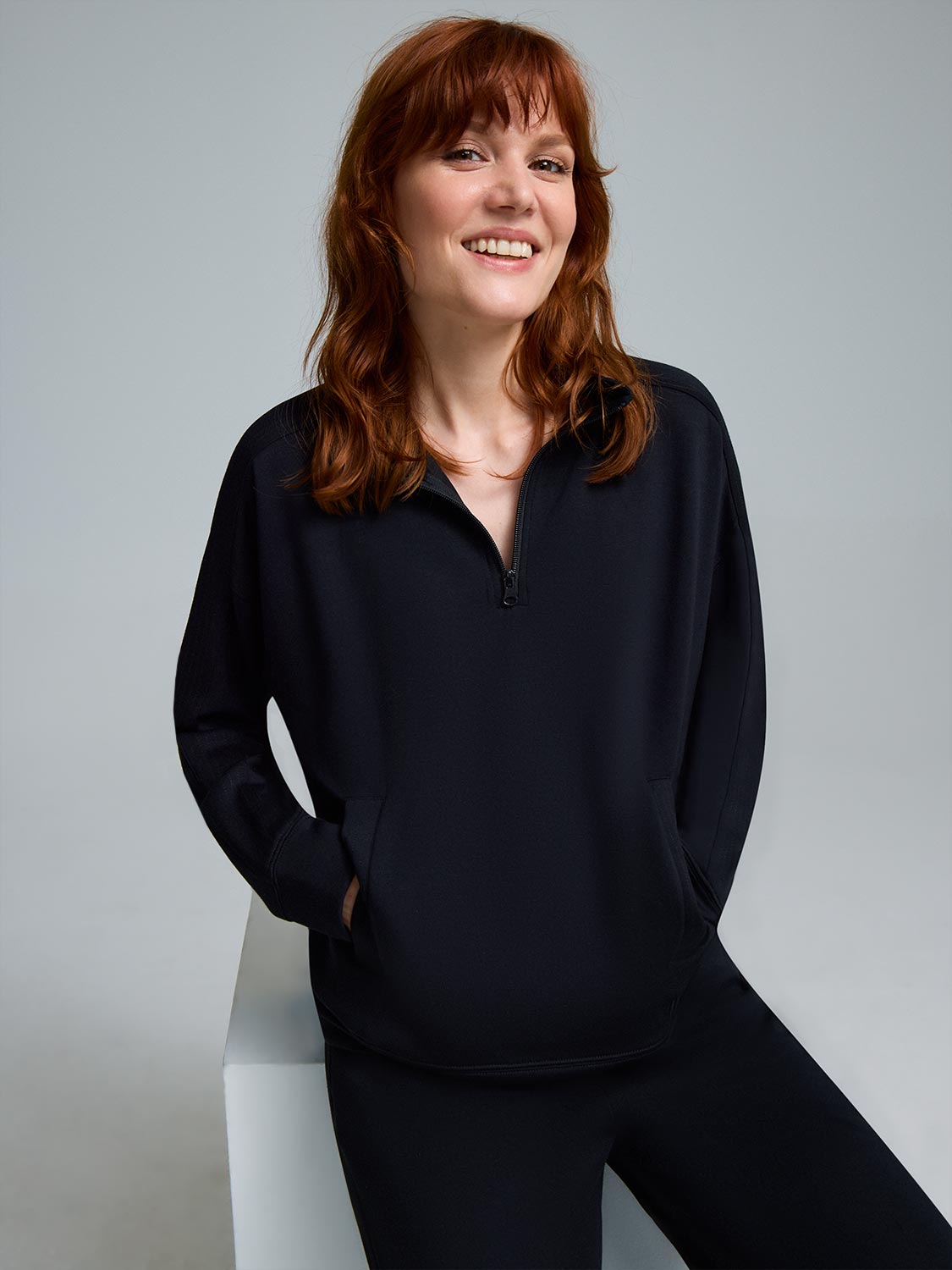 Cloud Fleece Quarter Zip Top