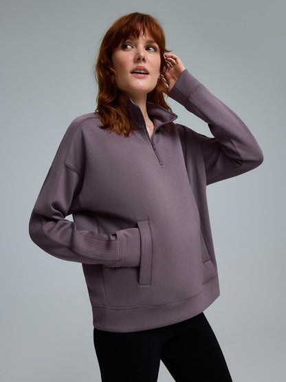 Cloud Fleece Quarter Zip Top