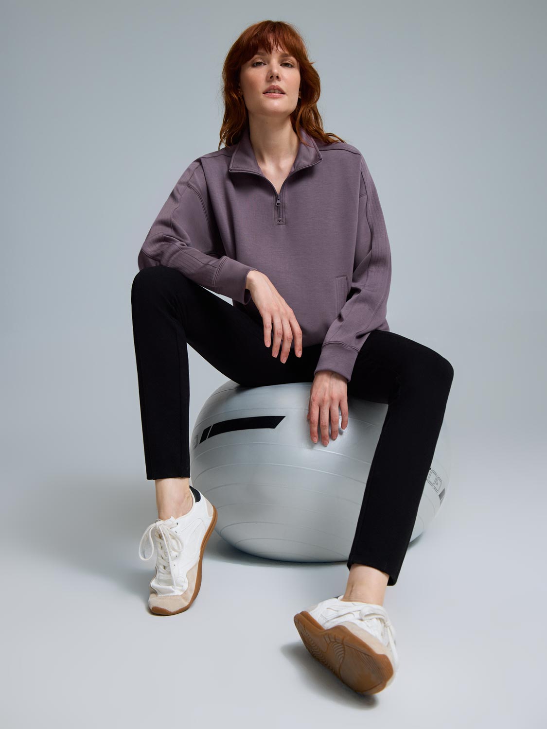 Cloud Fleece Quarter Zip Top