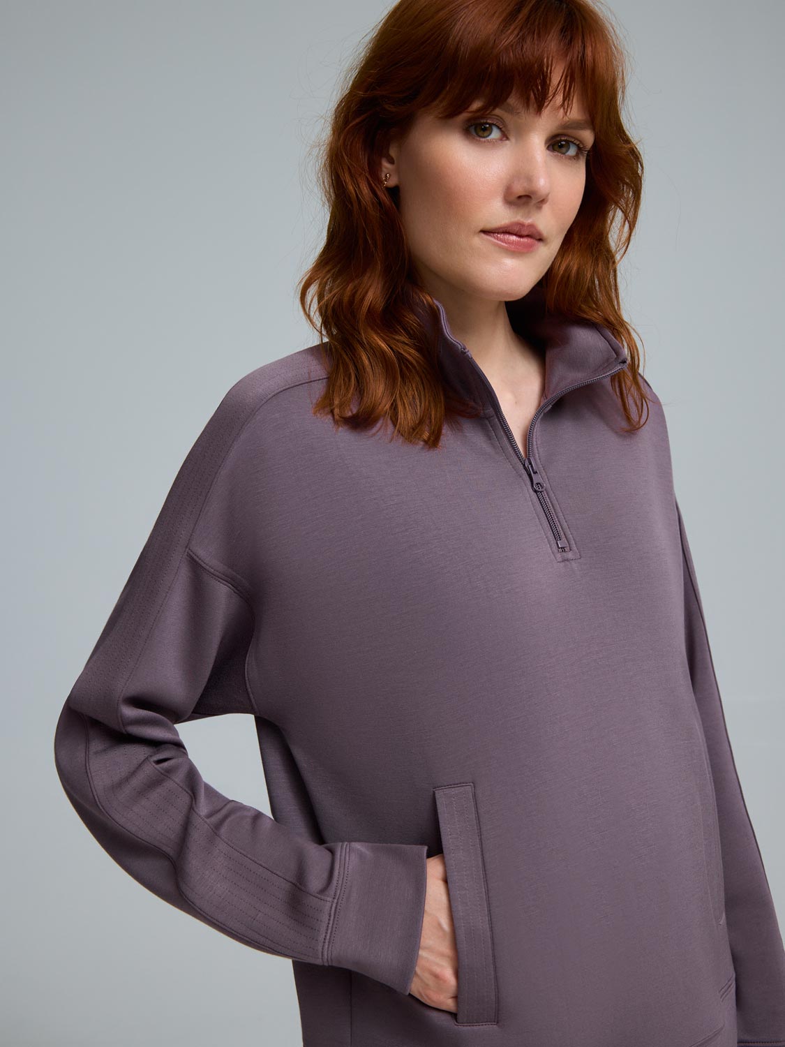 Cloud Fleece Quarter Zip Top