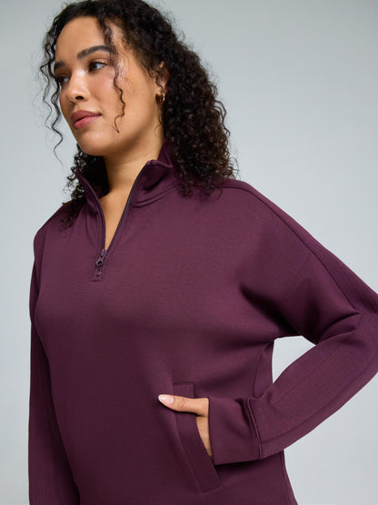 Cloud Fleece Quarter Zip Top