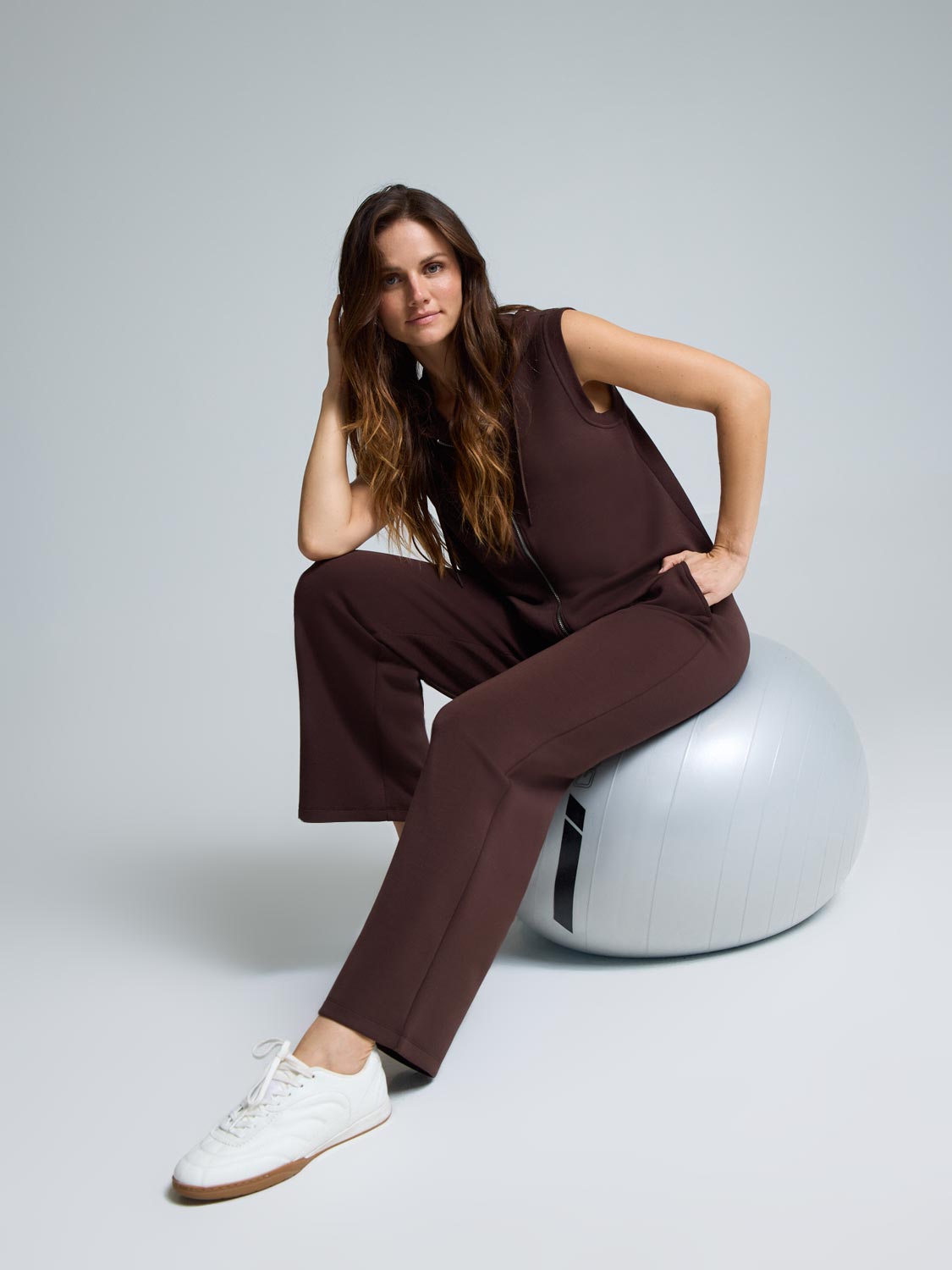 Cloud Fleece Zip-Front Hooded Vest