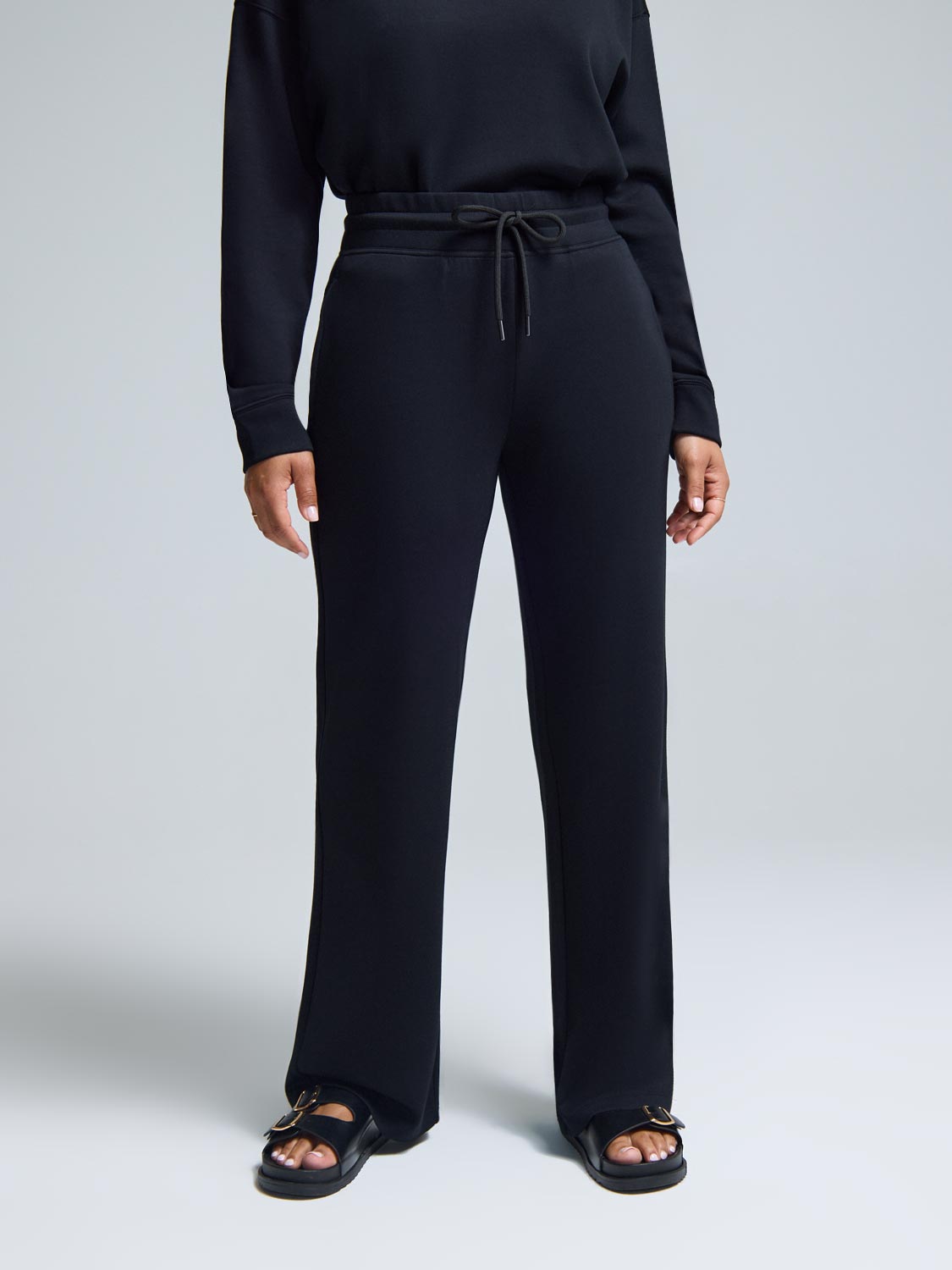 Cloud Fleece Wide-Leg Pants