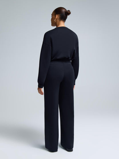 Cloud Fleece Wide-Leg Pants