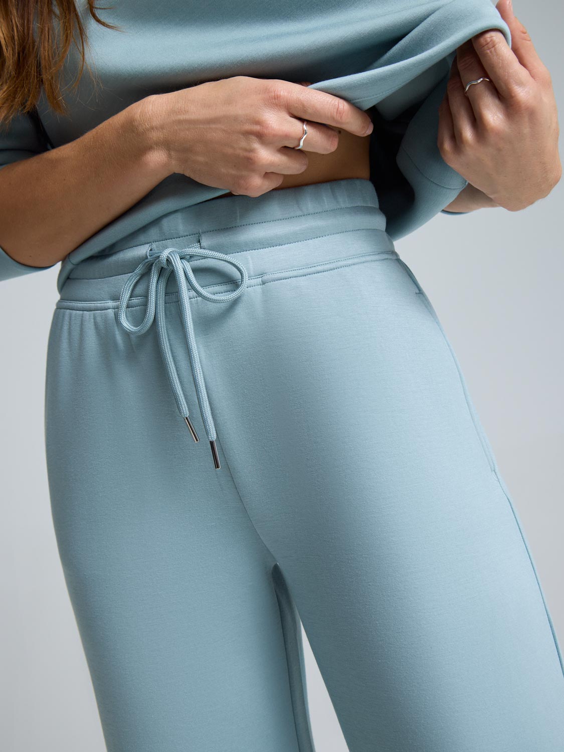 Cloud Fleece Wide-Leg Pants