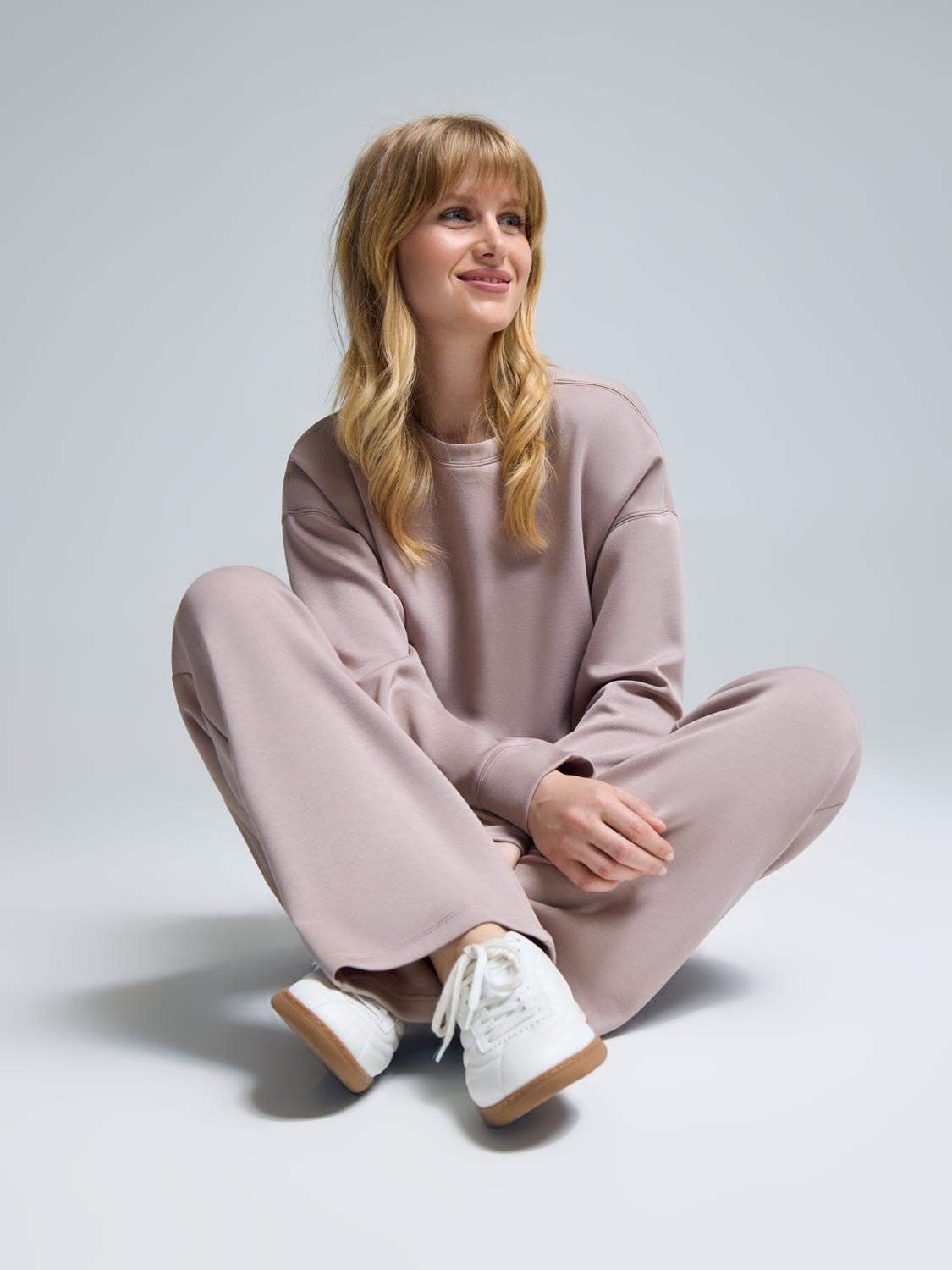 Cloud Fleece Wide-Leg Pants