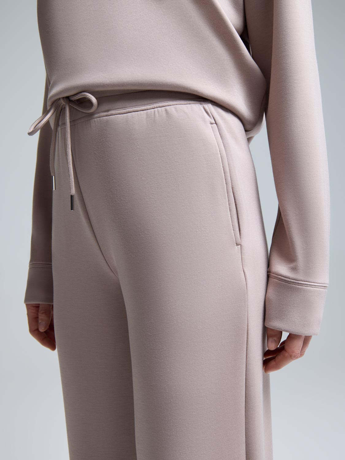 Cloud Fleece Wide-Leg Pants