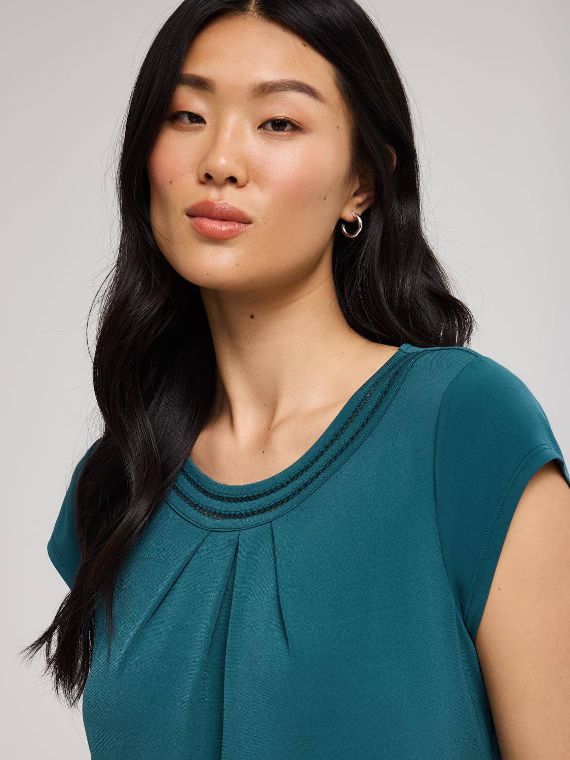 Crochet Round Neck Top