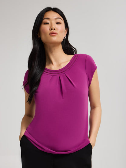 Crochet Round Neck Top