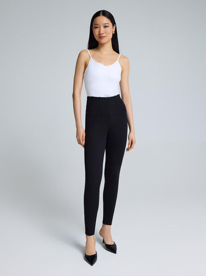 Corset Waist Skinny Pants