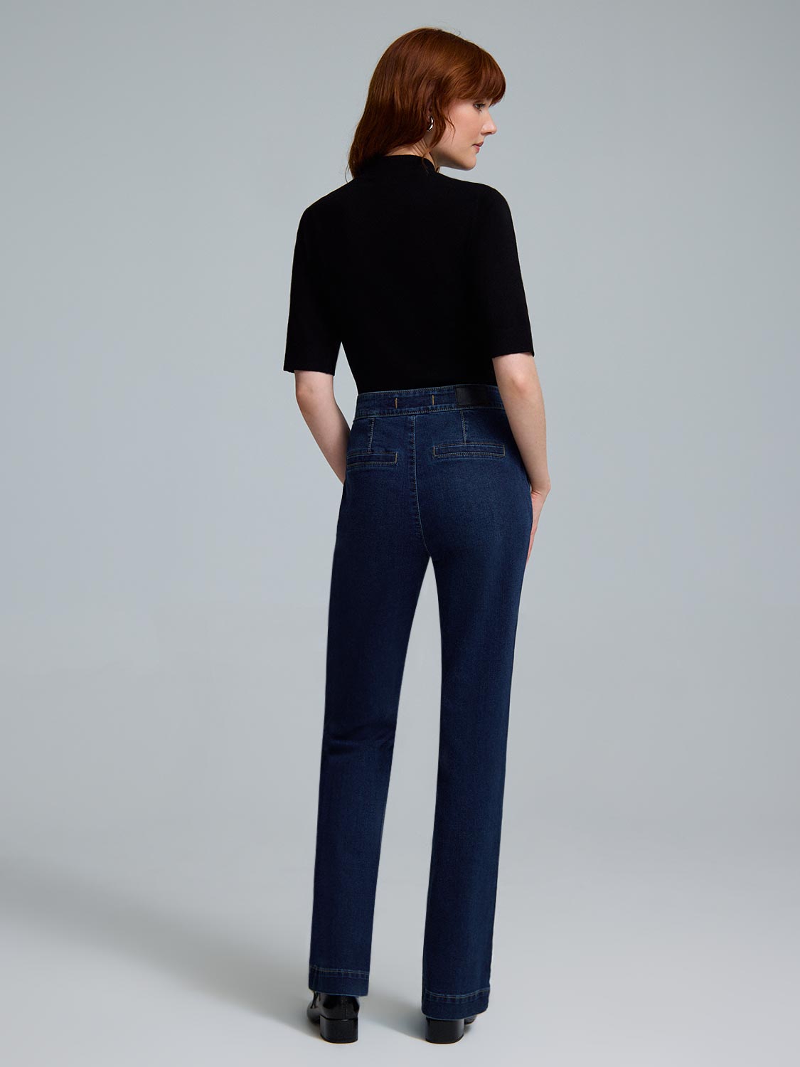 Sailor Mid-Rise Bootcut Jeans