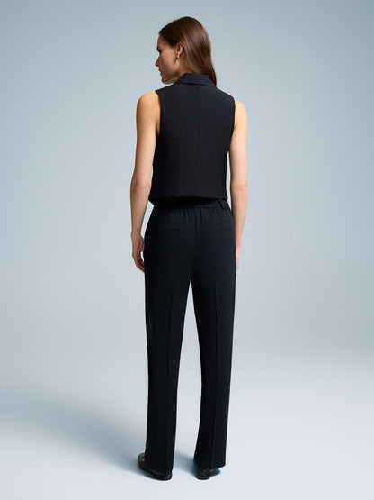 Button-Up Collared Vest