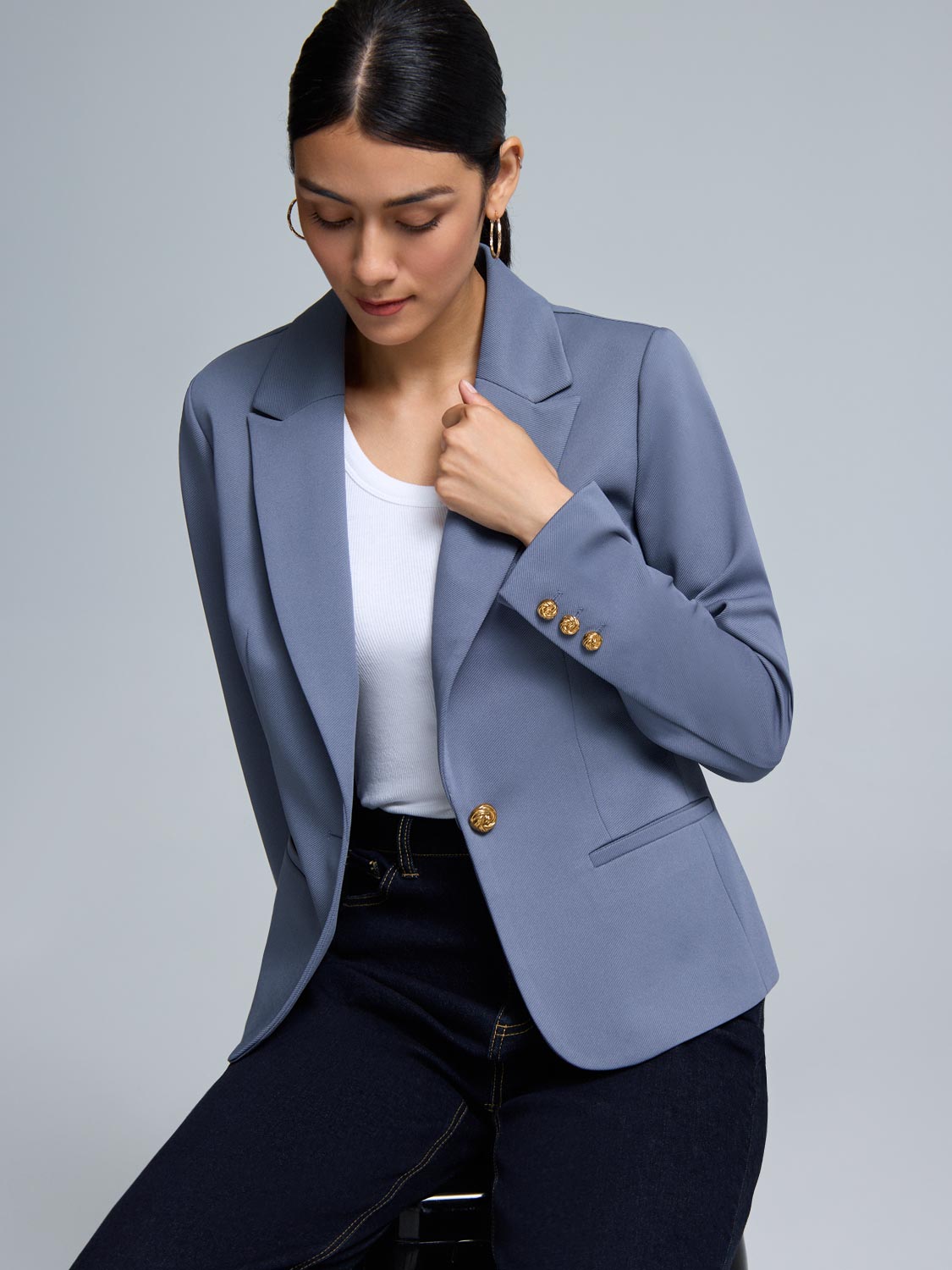 Single-Breasted Blazer