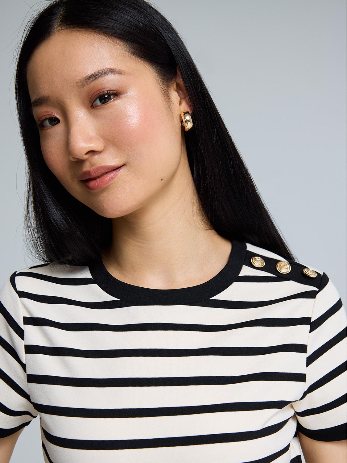 Short Sleeve Striped T-Shirt