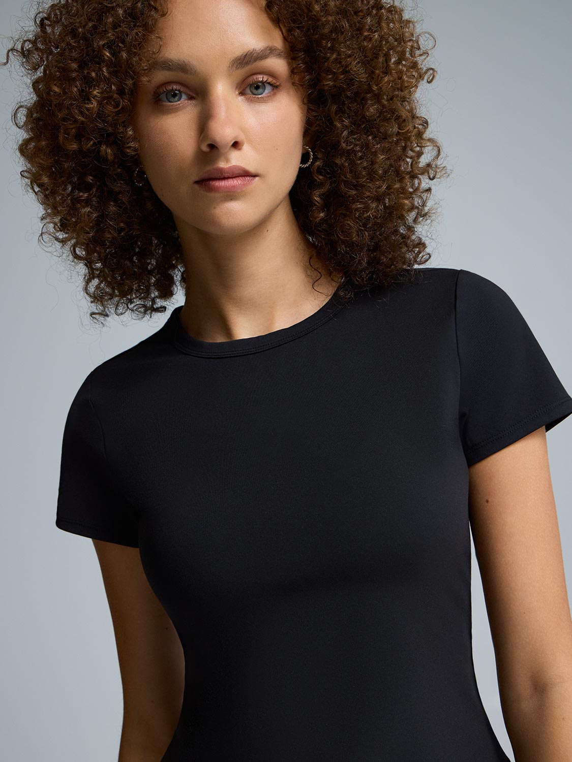 Brushed Cropped T-Shirt