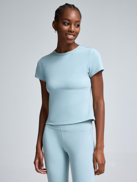 Brushed Cropped T-Shirt