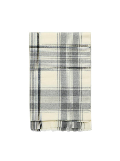 Soft Brushed Plaid Scarf
