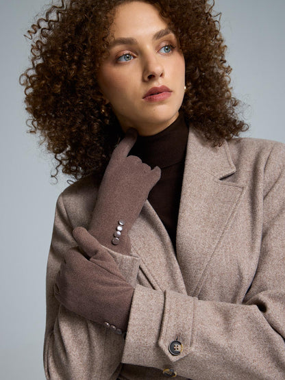 3-Button iTouch Gloves