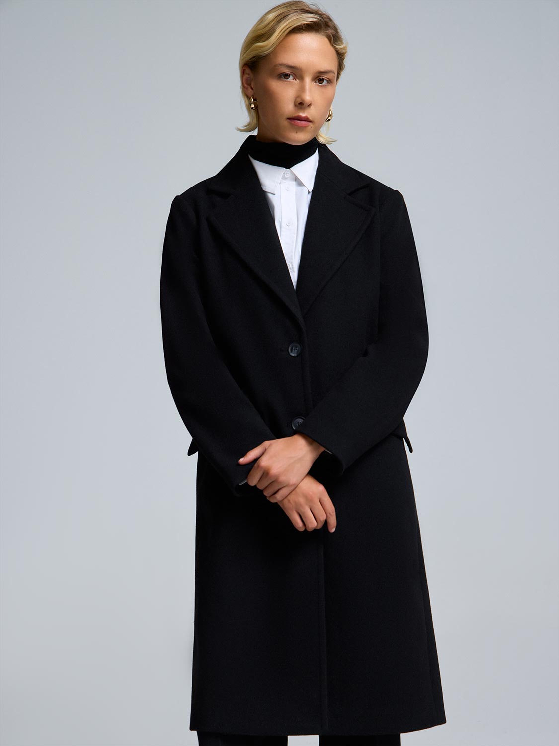 Single-Breasted Car Coat