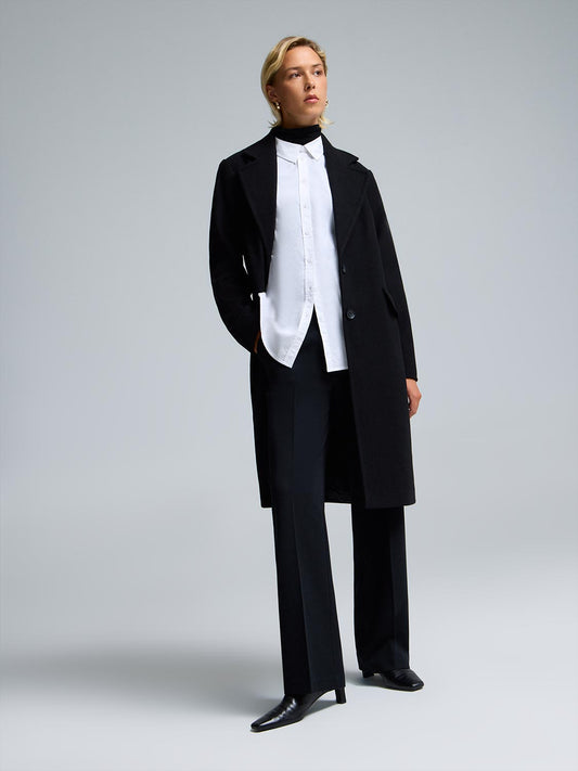 Single-Breasted Car Coat