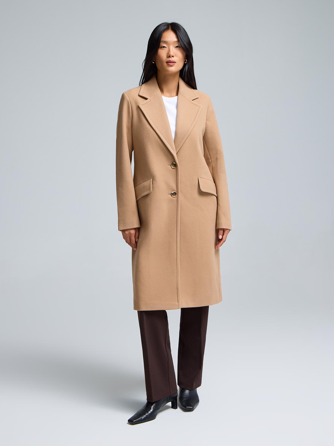 Single-Breasted Car Coat