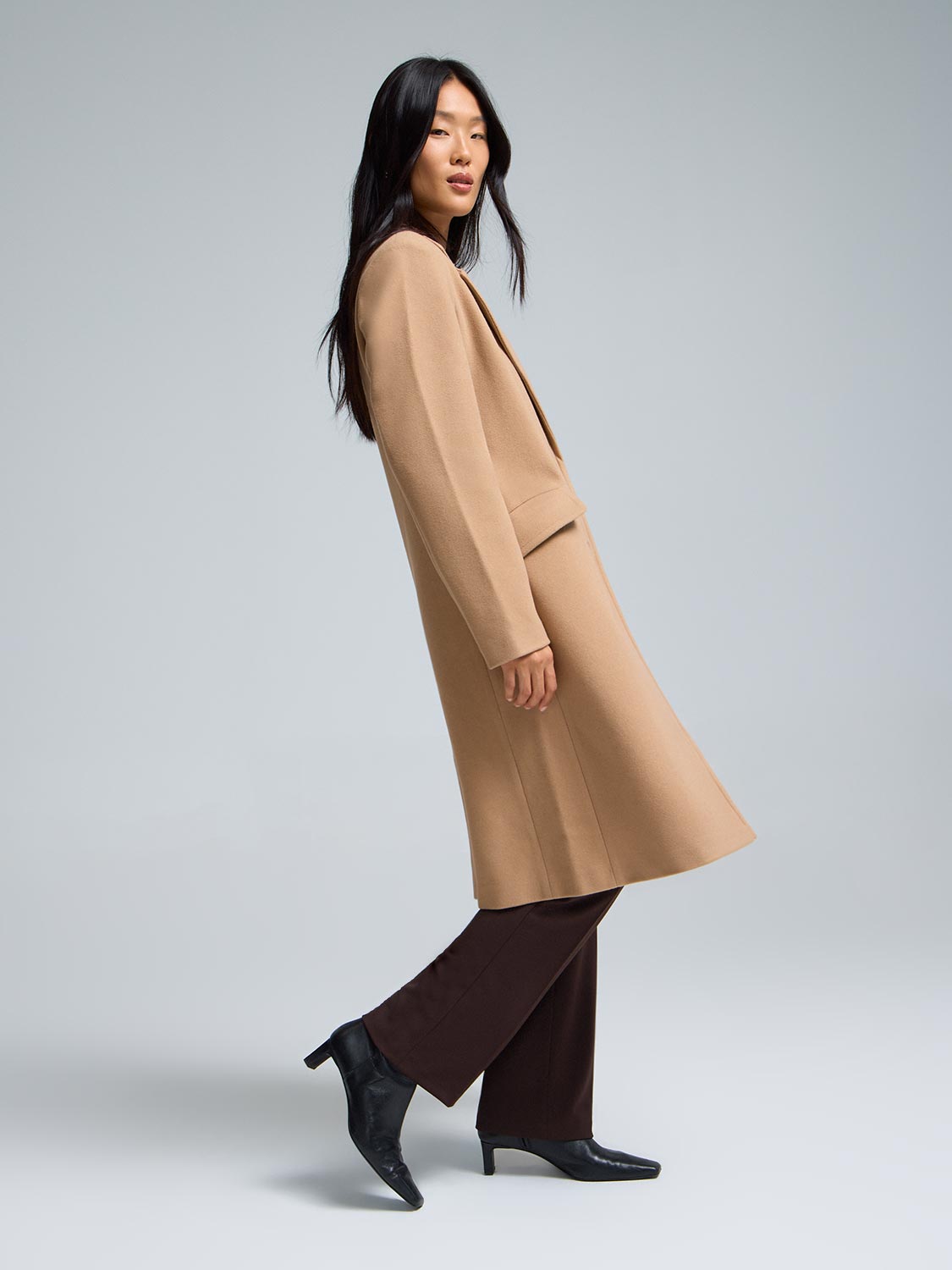 Single-Breasted Car Coat