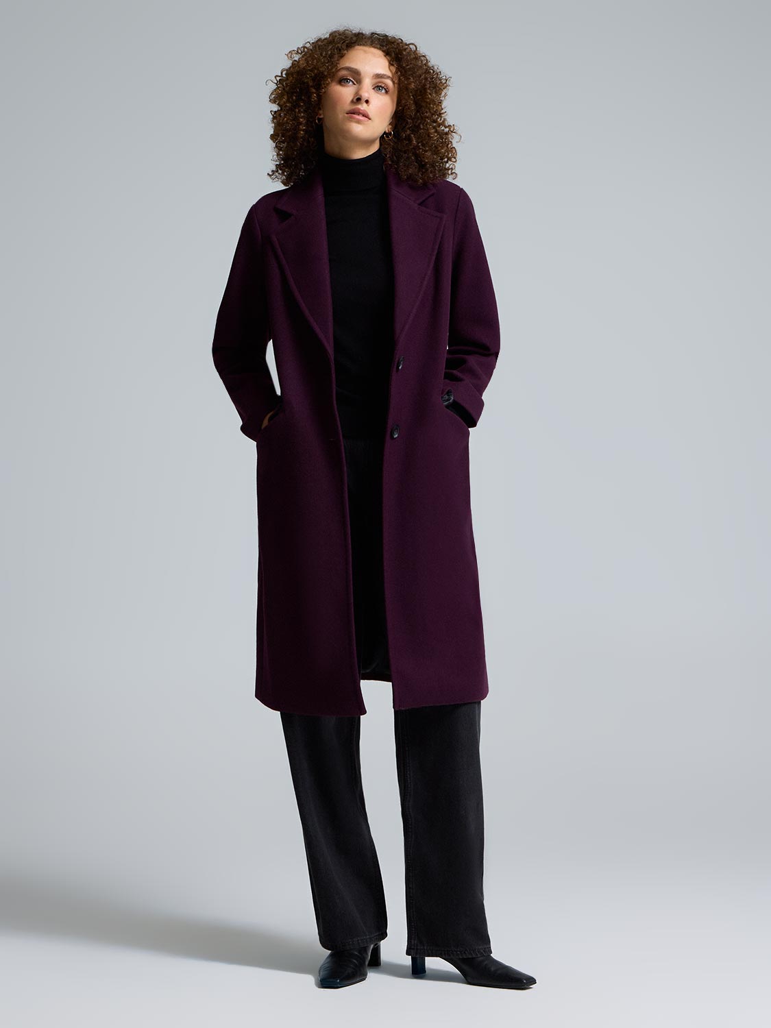 Single-Breasted Car Coat