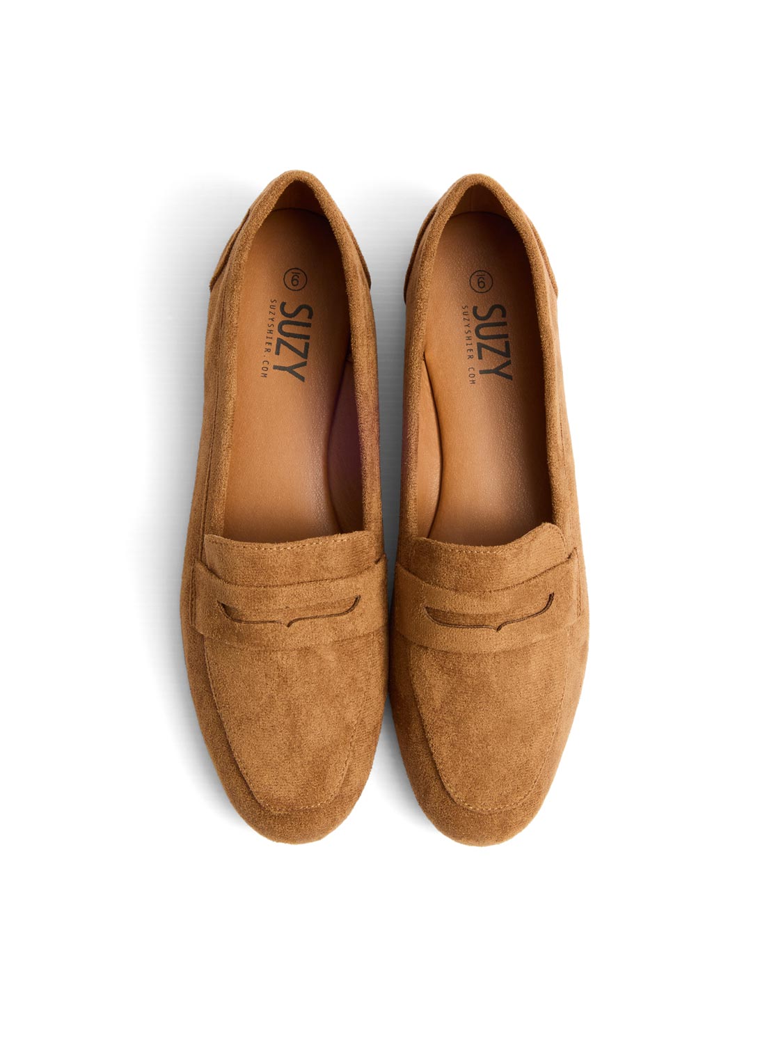 Faux Suede Loafers