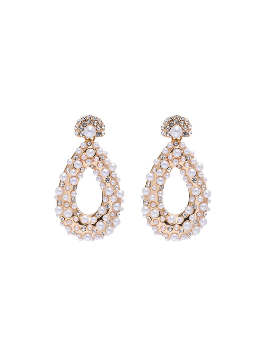 Pearl Teardrop Earrings