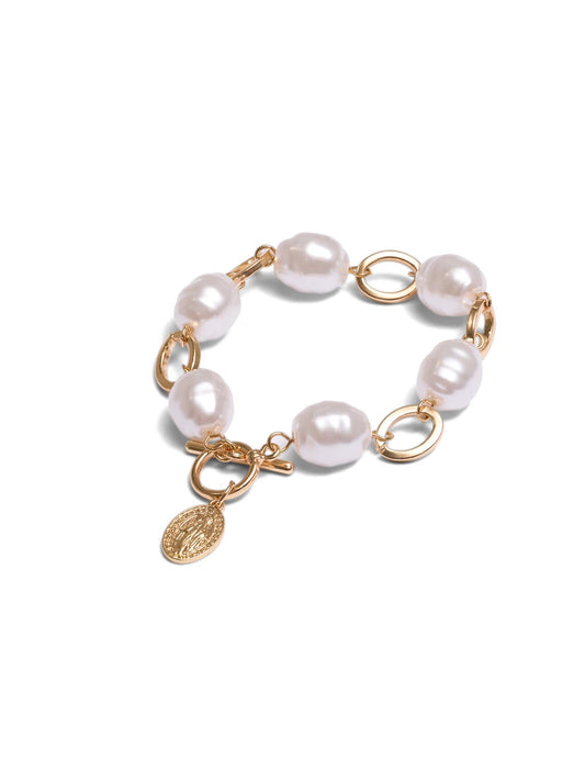 Pearl Toggle Bracelet
