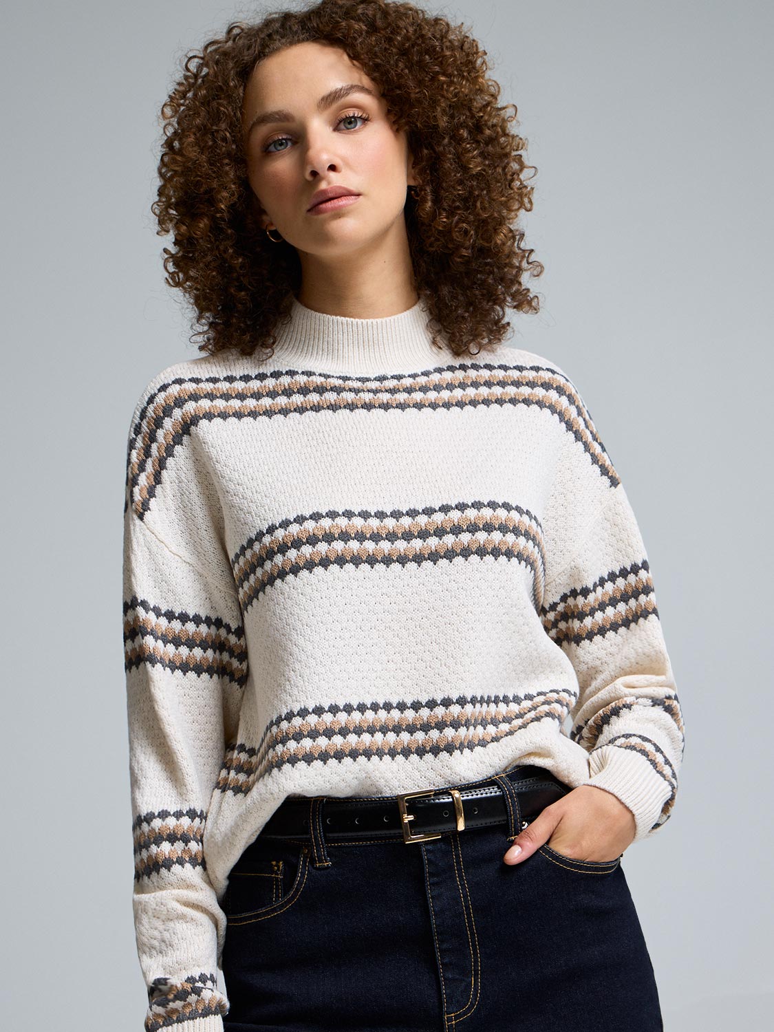 2-Pack Of Gold Buckle Belts