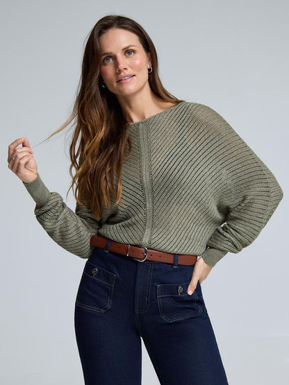 Long Dolman Sleeve Sweater